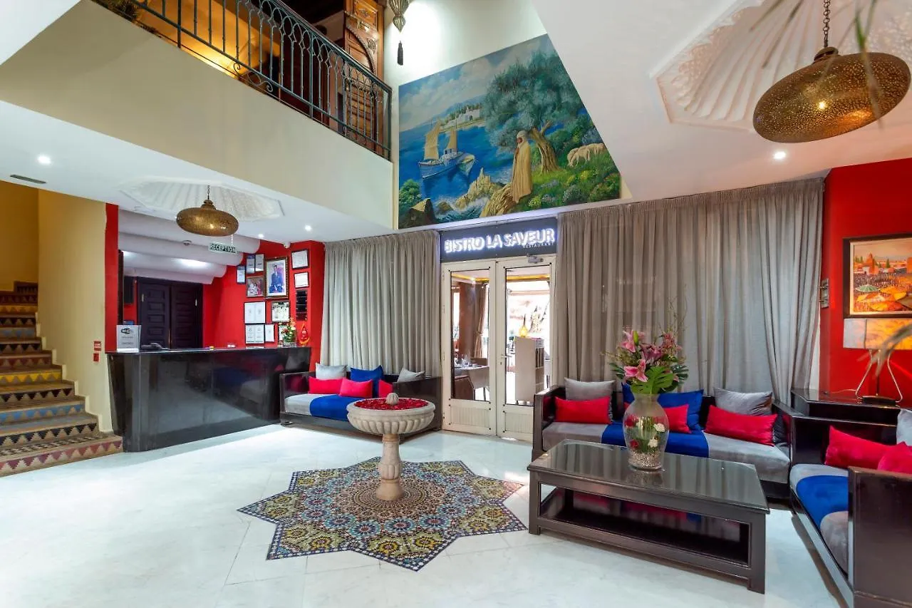 Le Caspien Boutique Hotel Marrakesz Maroko